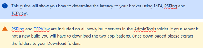 Latency Notes